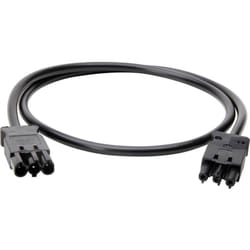 Kopp 226501040 1 pièce Câble d'alimentation noir 1.00 m