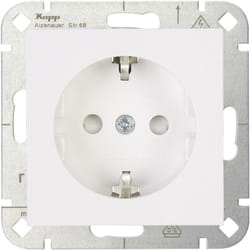 Simple Insert Prise 2P+T hk 07 blanc pur 940029009 1 pc(s) R472281 - Kopp