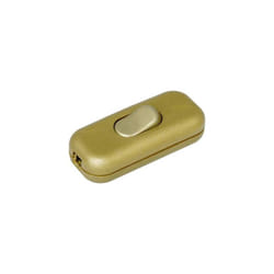 Interrupteur Pour Câble Souple Kopp 191307003 Avec Décharge De Traction Or 1 X Off/on 2 A 1 Pc(S)