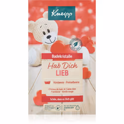 Les sels de bain Kneipp I Love You sont une invitation au confort et à la relaxation pendant votre routine bain quotidienne.