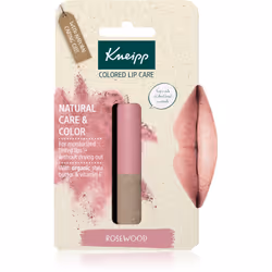 Le baume à lèvres teintant Kneipp Natural Care & Color comprend des huiles végétales, des beurres et des cires qui repulpent ...