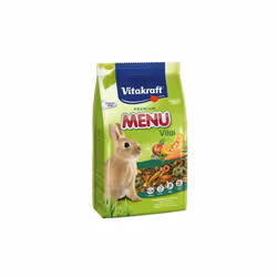 Le menu vital Vitakraft est la base id_ale pour une alimentation complte et saine de lapins nains adultes. Il est pr_par_ ave ...