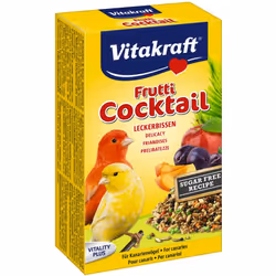 Vitakraft Cocktail Fruits Canaris, Graines, 200 g, Canari, Europe, 31 mm, 80 mm