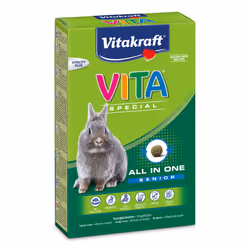 Vitakraft 4008239258427, Granulés, 600 g, Lapin nain, 145 mm, 65 mm, 230 mm