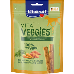 Vitakraft 58731, Friandises, Chien, Universel, Carotte, Patate douce, 80 g, Sans sucre