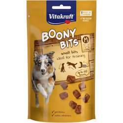 Vitakraft Boony Bits M, Adulte, Porc, Volaille, 120 g