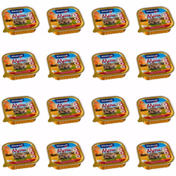 16 paquets de 100g chacun Nourriture humide pour hérissons Aliments adaptés à l'espèce et riches en énergie pour les jeunes e ...