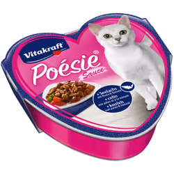 Vitakraft 31323, Senior, Pâtes, Tomate, Saithe, 85 g, Pas de couleurs artificielles