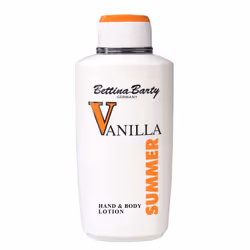 Bettina Barty Summer Vanilla, Lotion, Femmes, Hydratant, Nourrissant, 500 ml, Bouteille, Vanille