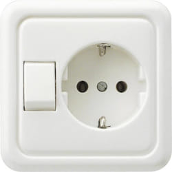 REV Interrupteur va-et-vient blanc 0500110551  INTERRUPTEUR ELECTRONIQUE