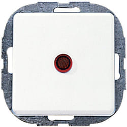 Insert Interrupteur avec témoin lumineux blanc 0501642551 1 pc(s) - REV
