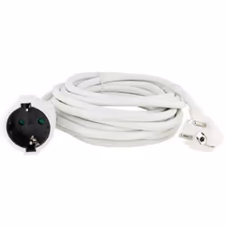 REV 0016020114, 2 m, Intérieure, Type F, Type F (CEE 7/4), 1,5 mm², Blanc