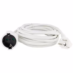 REV 0016100114, 10 m, Intérieure, Type F, Type F (CEE 7/4), 1,5 mm², Blanc