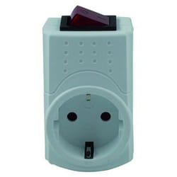 REV 0512085777 adaptateur prise d'alimentation Type F Blanc