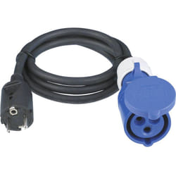 REV - 0577750555 alimentation Rallonge 16 a noir 1.50 m H07RN-F 3G 1,5 mm²