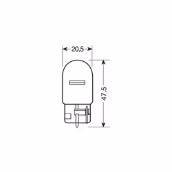 Lampa OA7504 Ampoule électrique pour voiture