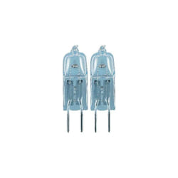 Ampoule halogène cee: g (a - g) G4 33 mm 12 v 5 w blanc chaud culot à ergots à intensité variable 2 pc(s) S45591 - Osram