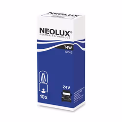 Ampoule secondaire NEOLUX T4W 24V, 4W, 10 pièce - Vue supplémentaire 2