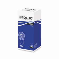 Ampoule secondaire NEOLUX PY21W 12V, 21W, 10 pièce