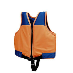 Fashy Swim Vest Bleu, Orange Monochromatique Nylon Gilet de sauvetage