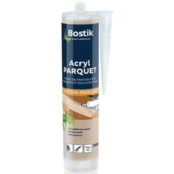 Bostik - Joint Acryl Parquet - Joint de Finition Parquets et Sols Stratifiés 300ml Couleur: Hêtre clair