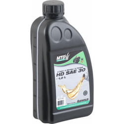 Arnold - Huile moteur monograde sae 30 hd pour les moteurs 4 temps des petites machines - 1 l