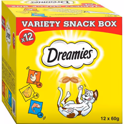 Dreamies 384298, Friandises, Chat, Universel, Fromage, Poulet, Saumon, 60 g