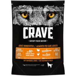Crave WITH TURKEY & CHICKEN 2,8 kg Adulte Poulet