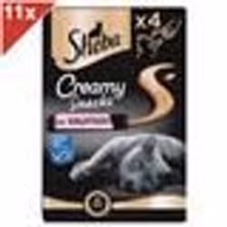 Friandise pour chat - Sheba - Creamy Snacks - Saumon MSC - Texture crémeuse