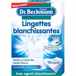 Dr. Beckmann lingettes blanchissantes x15