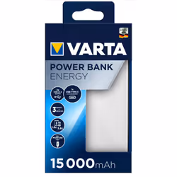 Varta Energy 15000 Lithium Polymère (LiPo) 15000 mAh Noir, Blanc