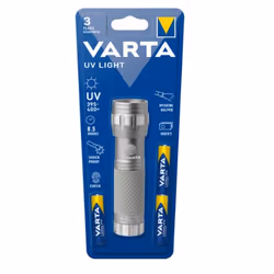 Varta 15638 101 421 torche et lampe de poche Argent Lampe torche UV UV LED