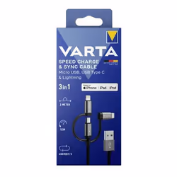 Varta 57937 101 111, Intérieure, Lightning, USB