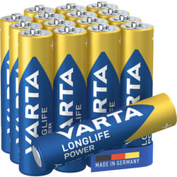 VARTA Piles Alcalines AAA Longlife Power Lot De 16