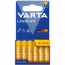 Pile longue durée pour les appareils à faible consommation, comme les télécommandes de téléviseurs et de systèmes de musique, ...