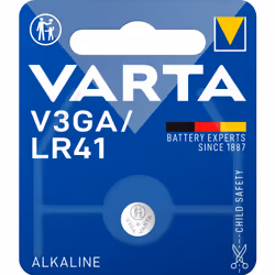 Varta 24261 101 401, Batterie à usage unique, LR41, Alcaline, 1,5 V, 1 pièce(s), Acier inoxydable