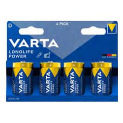 Varta 4920 Batterie rechargeable LR20 Alcaline