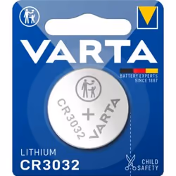 Varta CR3032, Batterie à usage unique, CR3032, Alcaline, 3 V, 1 pièce(s), Acier