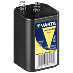 Varta 4R25X 8500mAh (431) 6V Batterie à usage unique Chlorure de zinc