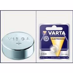 Varta V13GA, Batterie à usage unique, Alcaline, 1,5 V, 125 mAh, Argent, 11,6 mm