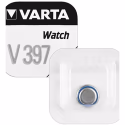 Varta SR726 SW/SR59 SW/V397 1BL, Batterie à usage unique, SR59, Argent-Oxide (S), 1,55 V, 1 pièce(s), 30 mAh