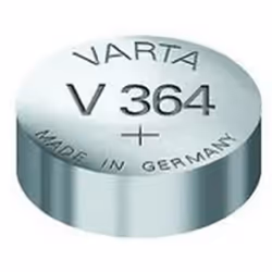 Varta -V364, Batterie à usage unique, SR60, Argent-Oxide (S), 1,55 V, 1 pièce(s), 20 mAh