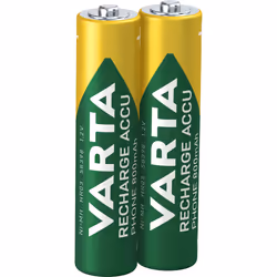 Varta -T398B, Batterie rechargeable, AAA, Hybrides nickel-métal (NiMH), 1,2 V, 2 pièce(s), 800 mAh