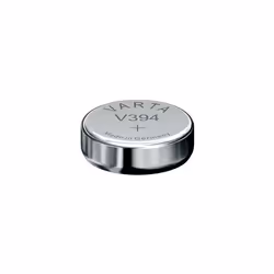 Varta Primary Silver Button V394, Batterie à usage unique, Oxyhydroxyde de nickel (NiOx), 1,55 V, 1 pièce(s), 67 mAh, 9,5 mm