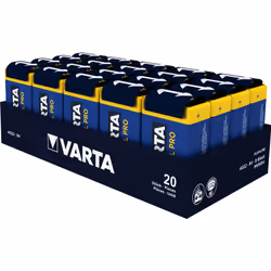 Varta 04022211111, Batterie à usage unique, 9V, Alcaline, 9 V, 20 pièce(s), Bleu