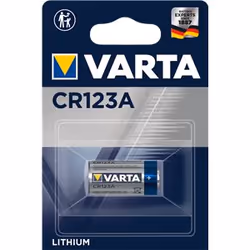 Varta CR123A, CR123A, Lithium, 3 V, 10 pièce(s), 34,5 mm, 1,7 cm