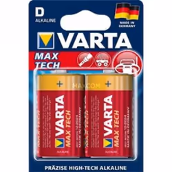 Varta MAX TECH 2x Alkaline D Batterie à usage unique Alcaline
