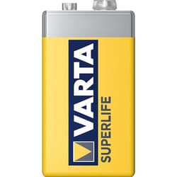 Varta SUPERLIFE 9 V 9V Zinc-Carbone