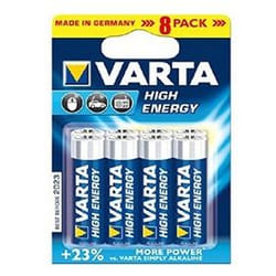Varta 8x AA Batterie à usage unique Alcaline