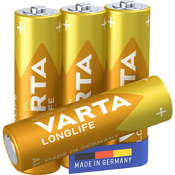 Longlife Pile LR6 (aa) alcaline(s) 2800 mAh 1.5 v 4 pc(s) Y198883 - Varta